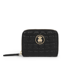 Carregar imagem no visualizador da galeria, Porta-moedas Médio Sherton em Pele Tous