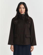 Carregar imagem no visualizador da galeria, Casaco curto em lã