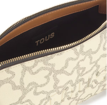 Carregar imagem no visualizador da galeria, Mala Tous de tiracolo bege Kaos Icon