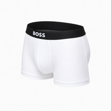 Carregar imagem no visualizador da galeria, Pack de três boxers de algodão elástico com logótipo na cintura