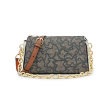 Carregar imagem no visualizador da galeria, Mala de tiracolo preta Kaos Icon Tous