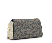 Carregar imagem no visualizador da galeria, Mala de tiracolo preta Kaos Icon Tous