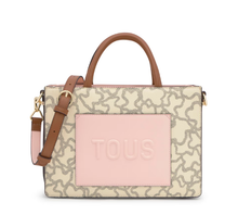 Carregar imagem no visualizador da galeria, Shopper média Amaya Kaos Icon bege