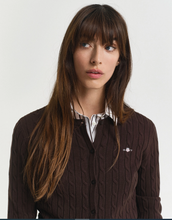 Carregar imagem no visualizador da galeria, Casaco de algodão em malha canelada