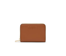 Carregar imagem no visualizador da galeria, Porta-moedas médio camel TOUS Kaos Icon