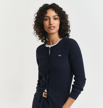 Carregar imagem no visualizador da galeria, Casaco de algodão em malha canelada