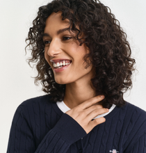 Carregar imagem no visualizador da galeria, Casaco de algodão em malha canelada