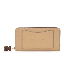 Carregar imagem no visualizador da galeria, Carteira bege TOUS Back to Basics