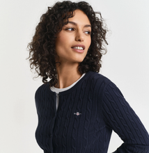 Carregar imagem no visualizador da galeria, Casaco de algodão em malha canelada