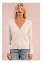 Carregar imagem no visualizador da galeria, Casaco de malha vazada Molly Bracken