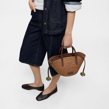 Carregar imagem no visualizador da galeria, Tote bag pequena castanha TOUS Summer Holidays