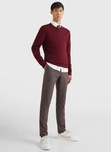 Carregar imagem no visualizador da galeria, Pulover de algodão e cashmere com decote em V