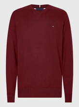 Carregar imagem no visualizador da galeria, Pulover de algodão e cashmere com decote em V