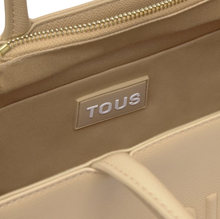 Carregar imagem no visualizador da galeria, Mala Shopper média areia TOUS Brenda Tous