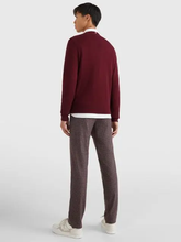 Carregar imagem no visualizador da galeria, Pulover de algodão e cashmere com decote em V