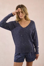 Carregar imagem no visualizador da galeria, Camisola de malha com lantejoulas Molly Bracken