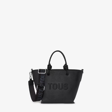 Carregar imagem no visualizador da galeria, Tote bag pequena TOUS La Rue New preta