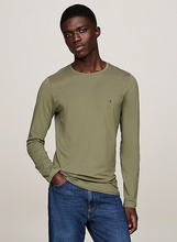 Carregar imagem no visualizador da galeria, T-shirt manga comprida slim fit