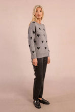 Carregar imagem no visualizador da galeria, Camisola com estampa de coração Molly Bracken