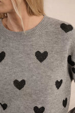 Carregar imagem no visualizador da galeria, Camisola com estampa de coração Molly Bracken