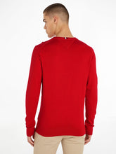 Carregar imagem no visualizador da galeria, Pulover de algodão e cashmere com decote em V