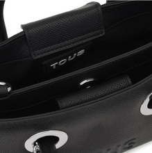 Carregar imagem no visualizador da galeria, Mala city pequena preta TOUS Poppy