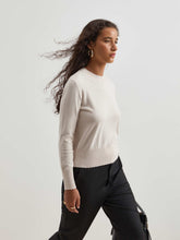 Carregar imagem no visualizador da galeria, Camisola de malha em lã e algodão Decenio
