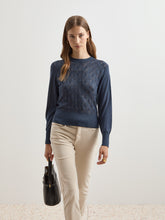 Carregar imagem no visualizador da galeria, Camisola malha texturizada Decenio