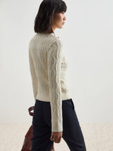 Carregar imagem no visualizador da galeria, Camisola malha entrançada Decenio