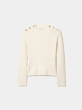 Carregar imagem no visualizador da galeria, Camisola malha entrançada Decenio