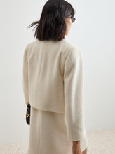 Carregar imagem no visualizador da galeria, Casaco tweed curto Decenio