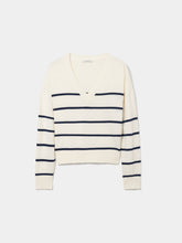 Carregar imagem no visualizador da galeria, Camisola de malha às riscas Decenio