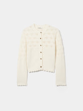 Carregar imagem no visualizador da galeria, Casaco Tricotado com Botões Dourados Decenio