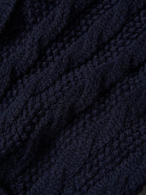 Carregar imagem no visualizador da galeria, Casaco malha entrançada Decenio