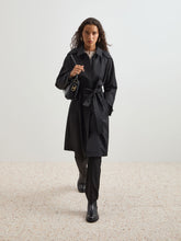 Carregar imagem no visualizador da galeria, Gabardine comprida com cinto