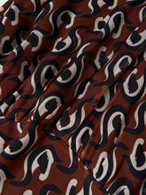 Carregar imagem no visualizador da galeria, Vestido midi estampado Decenio