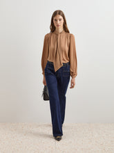 Carregar imagem no visualizador da galeria, Calças denim wide leg Decenio