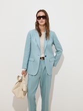 Carregar imagem no visualizador da galeria, Blazer regular fit em linho Decenio - Ref. D004983
