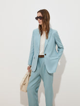 Carregar imagem no visualizador da galeria, Blazer regular fit em linho Decenio - Ref. D004983