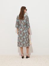 Carregar imagem no visualizador da galeria, Vestido com padrão Decenio - Ref. D005017