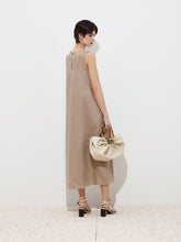 Carregar imagem no visualizador da galeria, Vestido em linho sem mangas Decenio - Ref. D005278