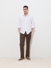 Carregar imagem no visualizador da galeria, Camisa slim fit em algodão