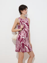 Carregar imagem no visualizador da galeria, Vestido curto com estampado