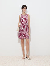 Carregar imagem no visualizador da galeria, Vestido curto com estampado