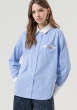 Carregar imagem no visualizador da galeria, Camisa over fit Fracomina