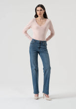 Carregar imagem no visualizador da galeria, Camisola com decote em V Fracomina