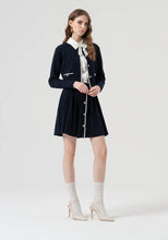 Carregar imagem no visualizador da galeria, Casaco com botões de joia para abertura Fracomina