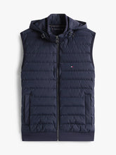 Carregar imagem no visualizador da galeria, Colete acolchoado com capuz Tommy Hilfiger
