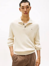 Carregar imagem no visualizador da galeria, Camisola de gola com botão Tommy Hilfiger