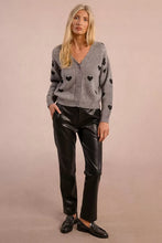 Carregar imagem no visualizador da galeria, Cardigan de malha com estampa Molly Bracken